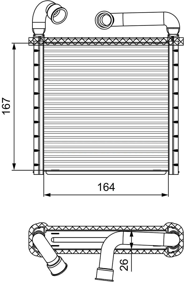 Heat Exchanger, interior heating