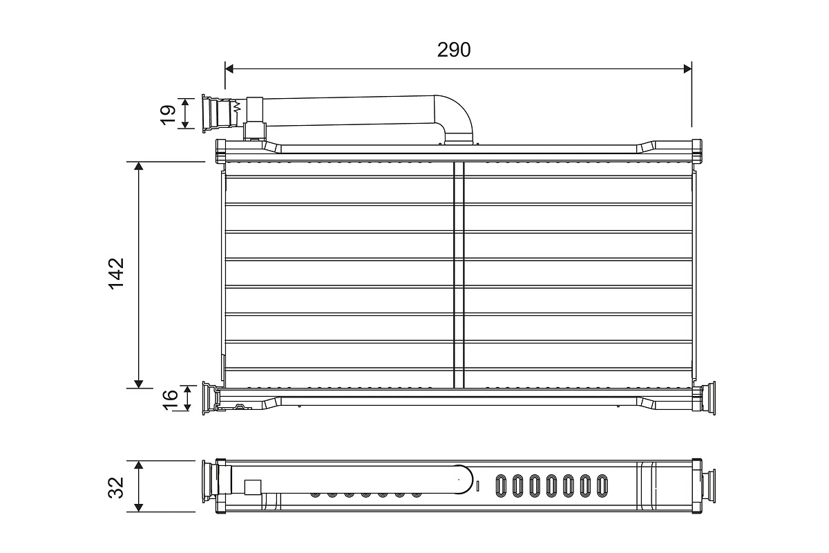 Heat Exchanger, interior heating