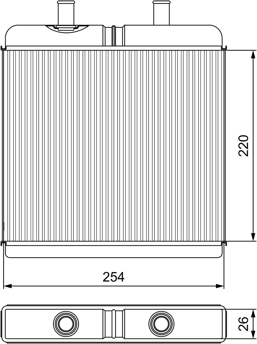 Heat Exchanger, interior heating