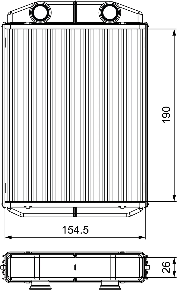 Heat Exchanger, interior heating