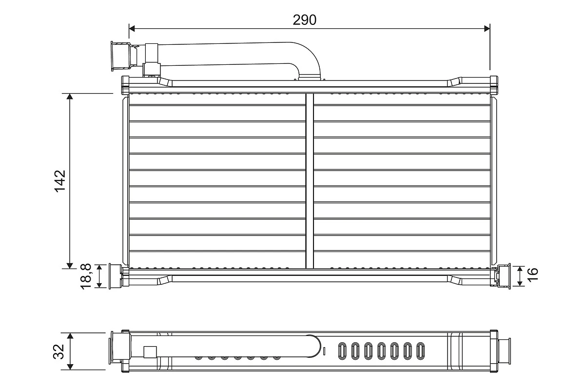 Heat Exchanger, interior heating