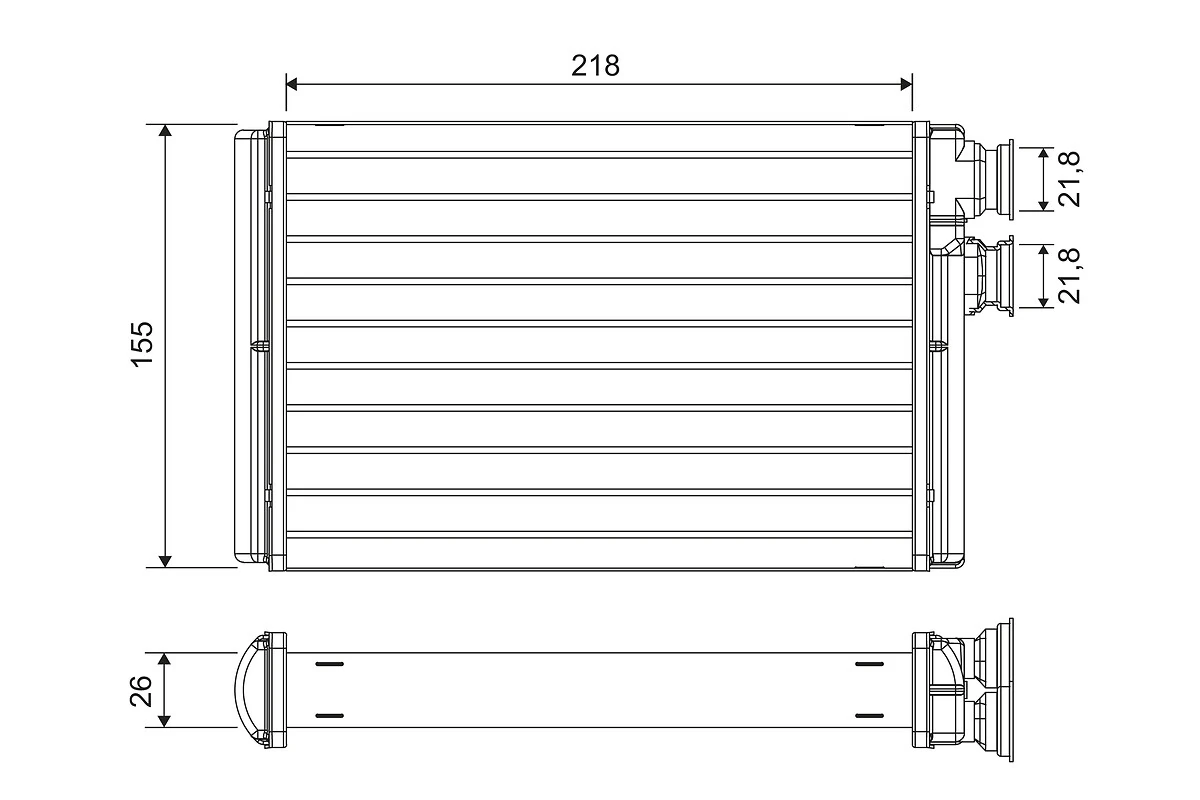 Heat Exchanger, interior heating