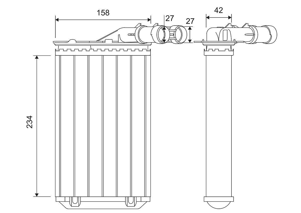 Heat Exchanger, interior heating