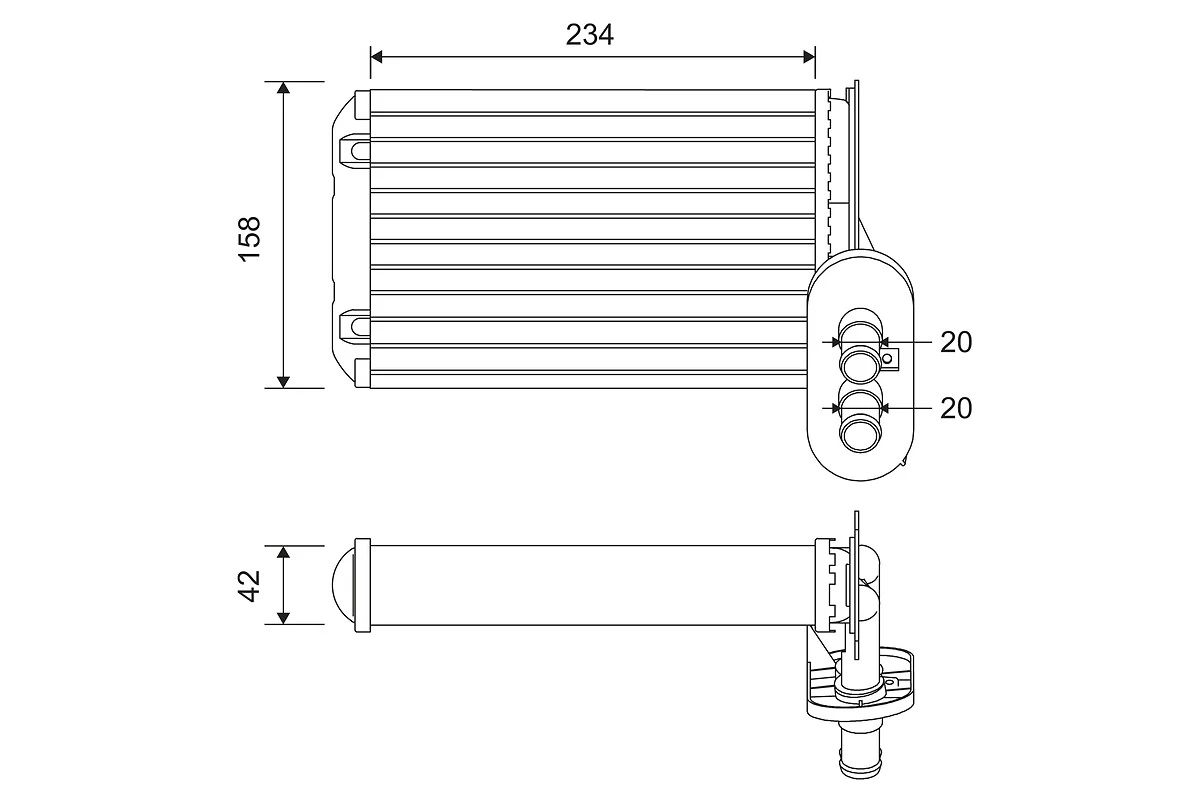 Heat Exchanger, interior heating