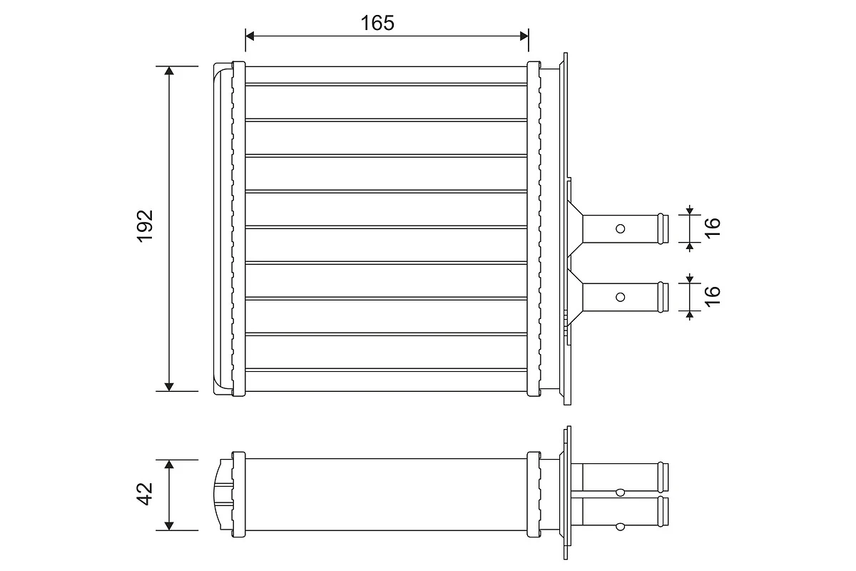 Heat Exchanger, interior heating