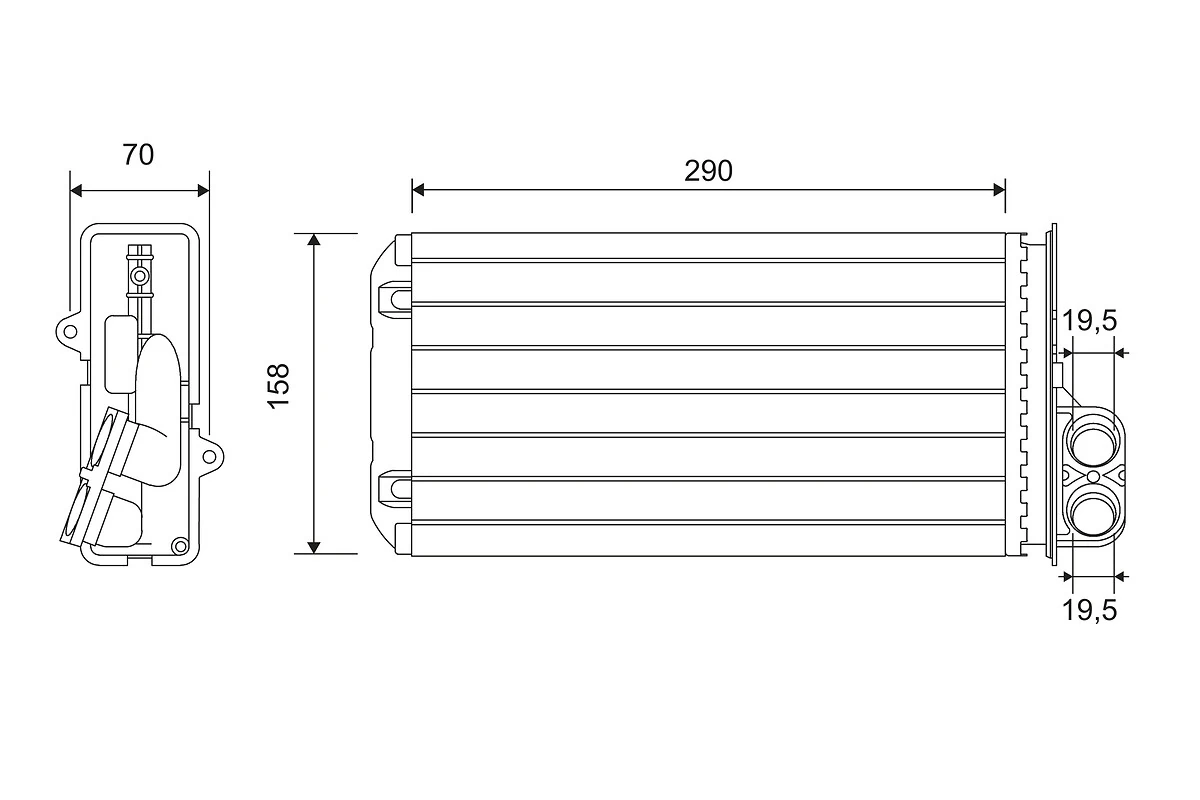 Heat Exchanger, interior heating