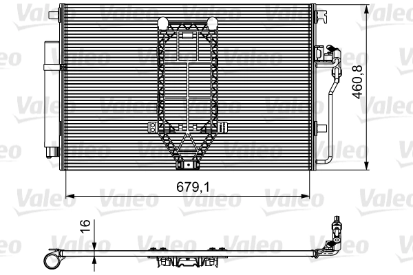 Condenser, air conditioning