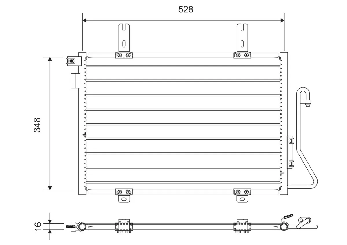 Condenser, air conditioning