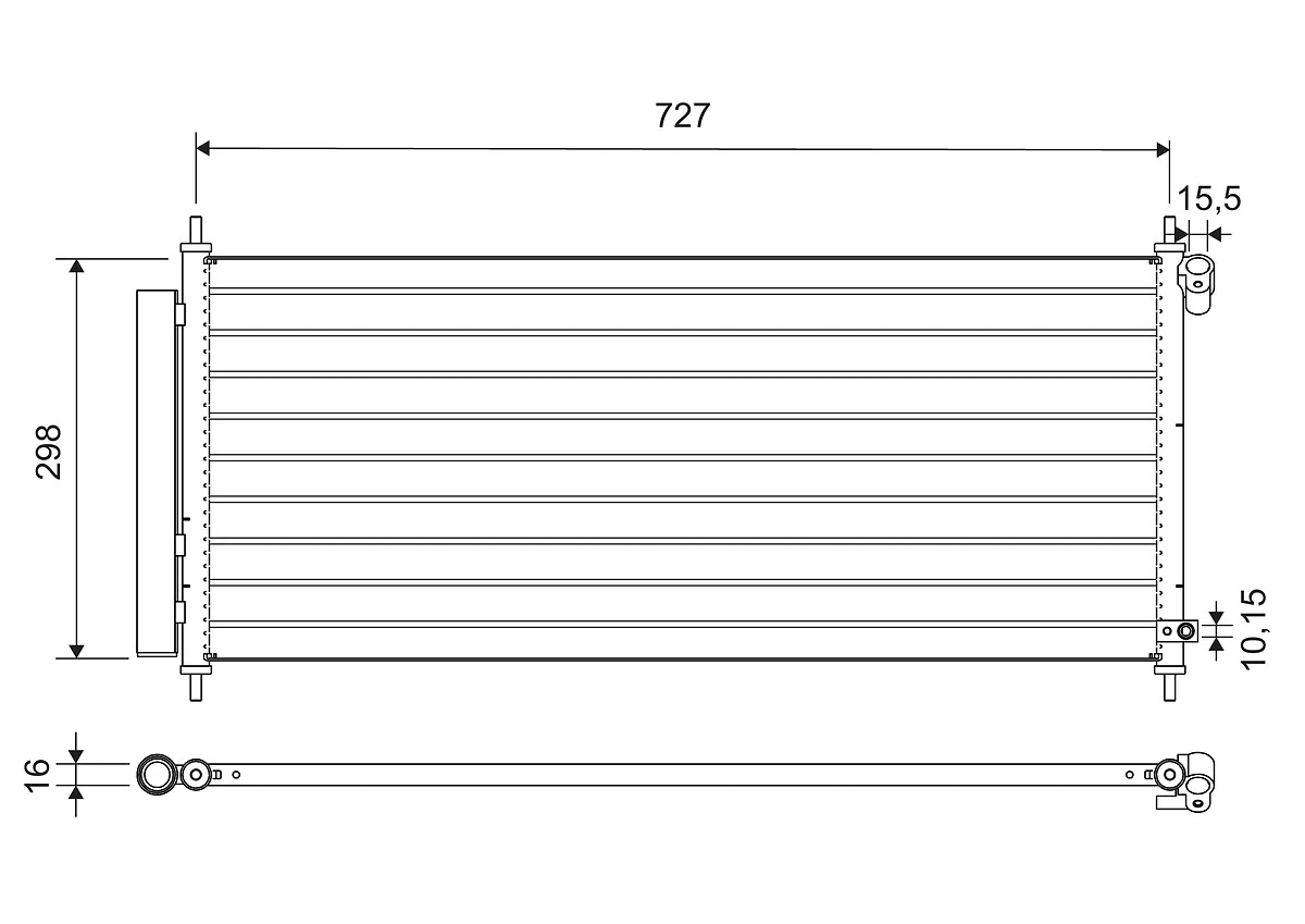 Condenser, air conditioning