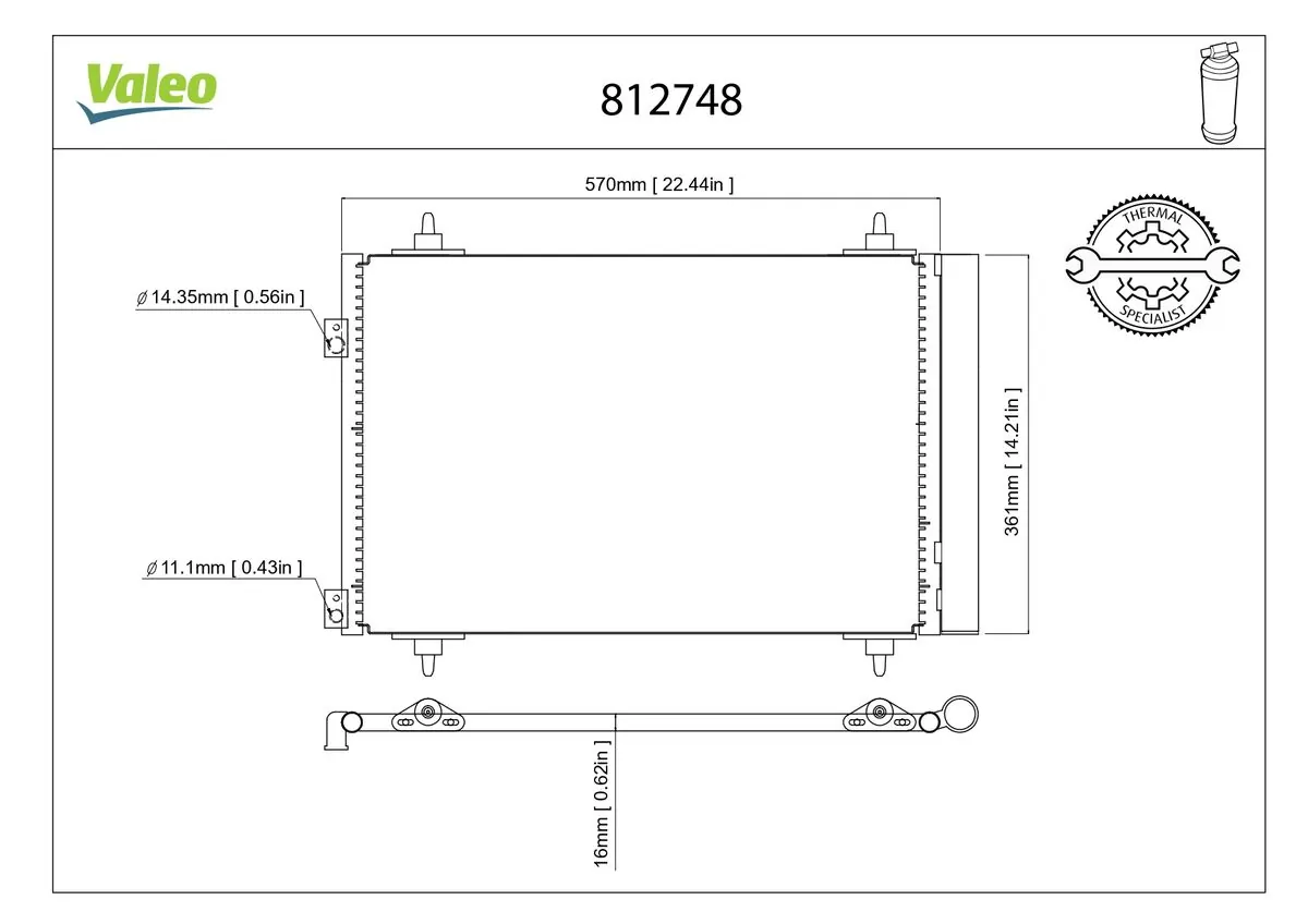 Condenser, air conditioning