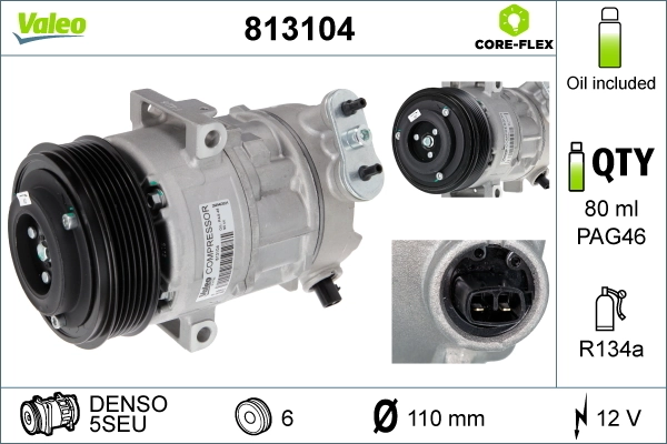 Compressor, air conditioning