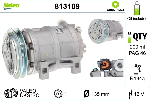 Compressor, air conditioning