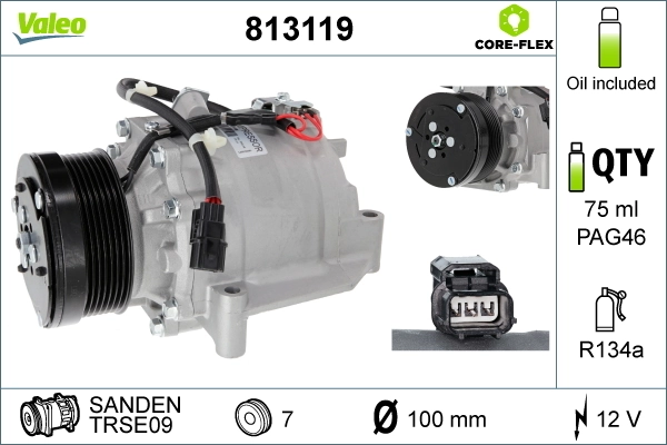Compressor, air conditioning