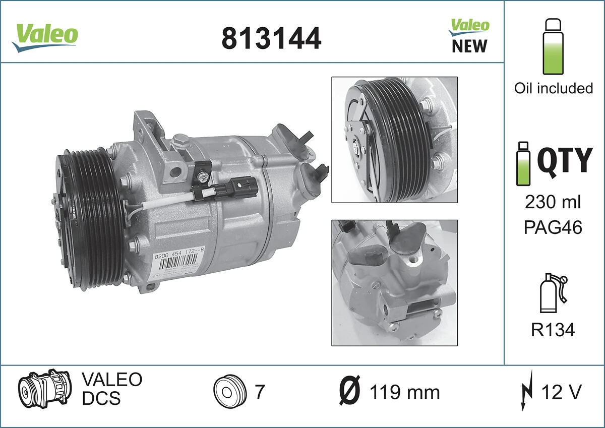 Compressor, air conditioning