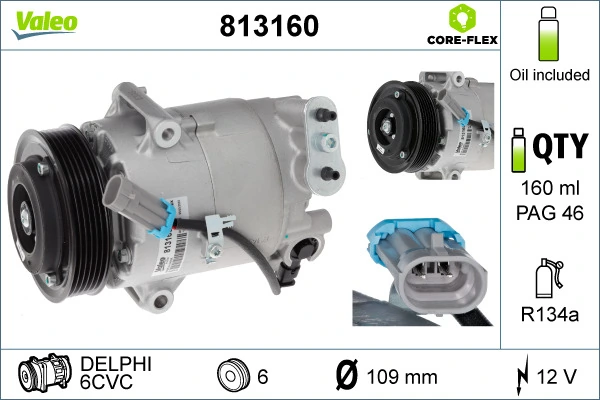 Compressor, air conditioning