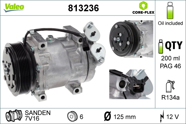 Compressor, air conditioning