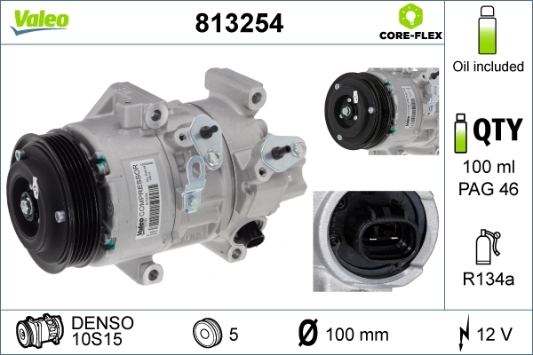 Compressor, air conditioning