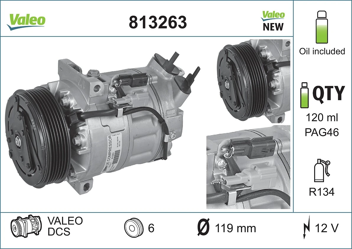 Compressor, air conditioning