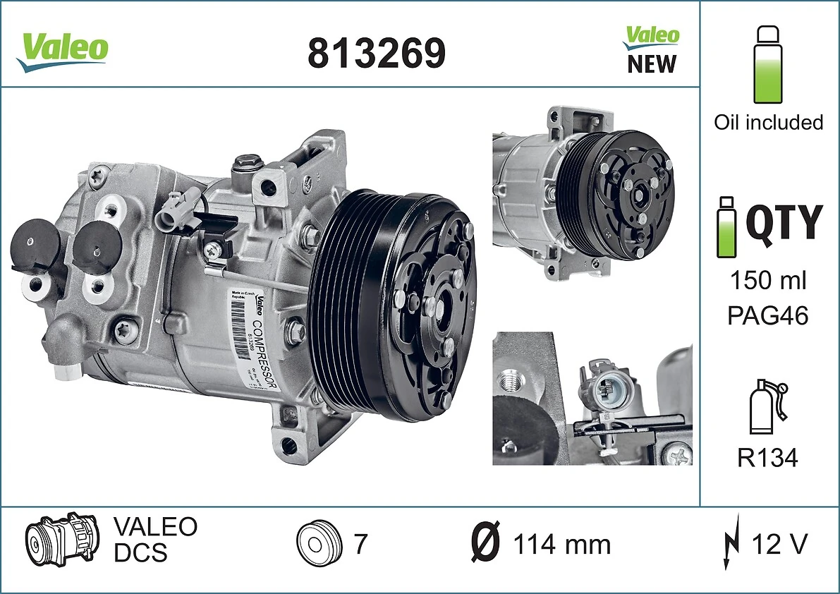 Compressor, air conditioning