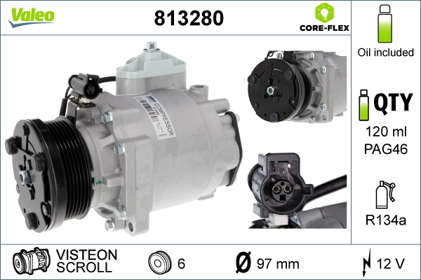 Compressor, air conditioning