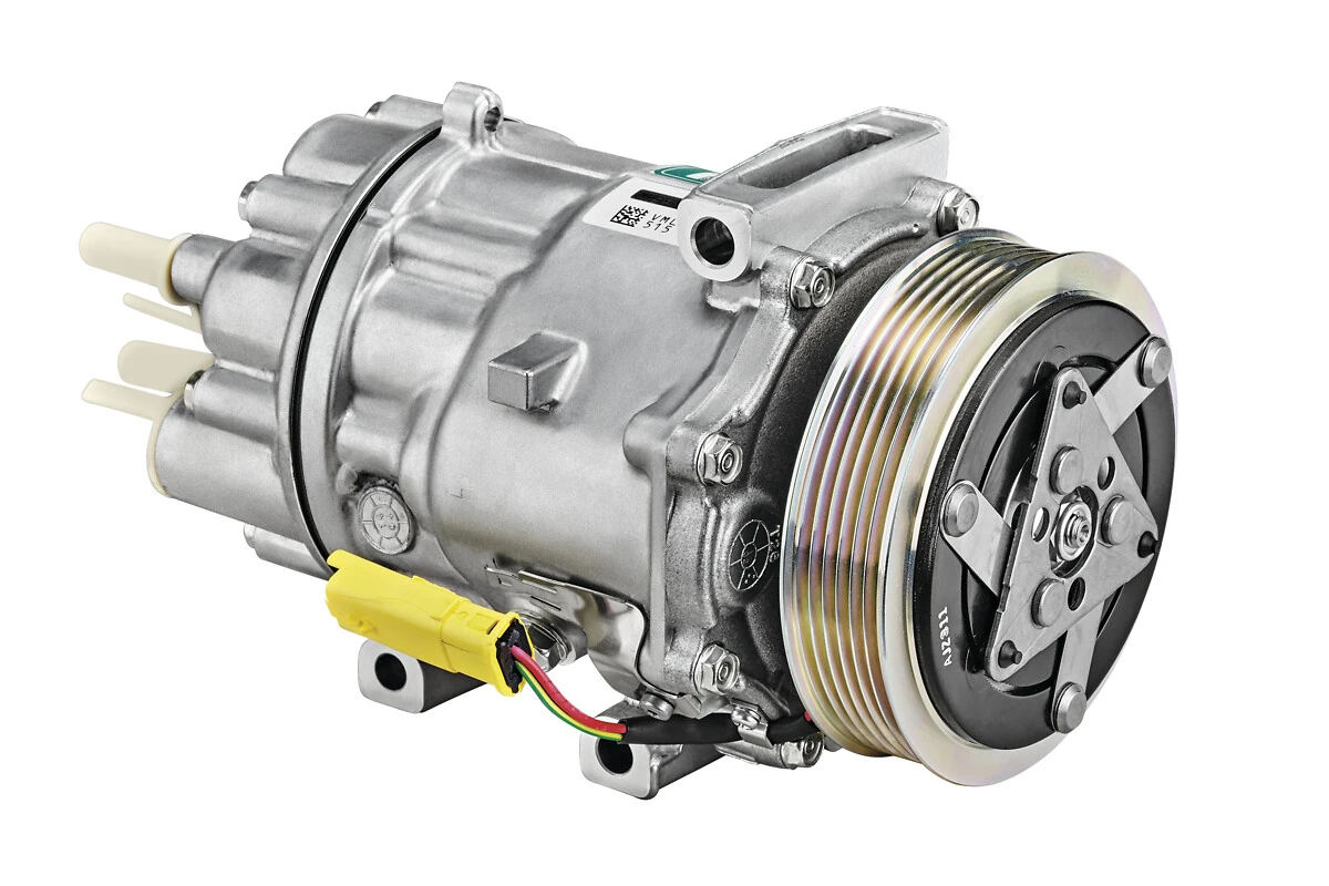 Compressor, air conditioning