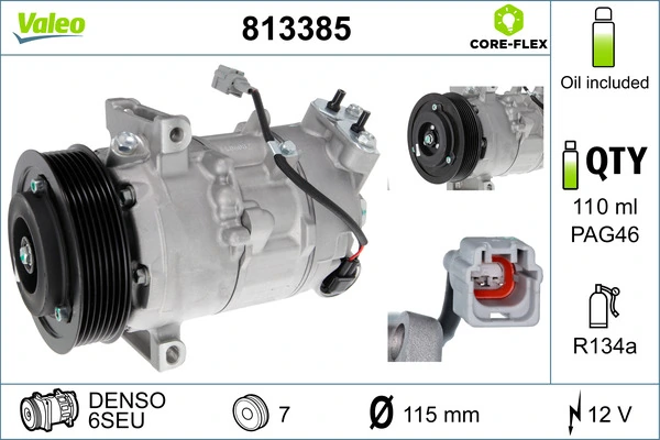 Compressor, air conditioning