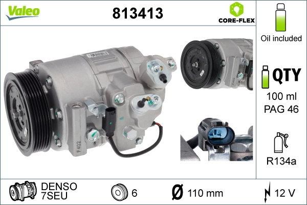 Compressor, air conditioning
