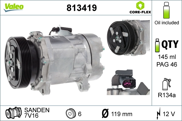 Compressor, air conditioning