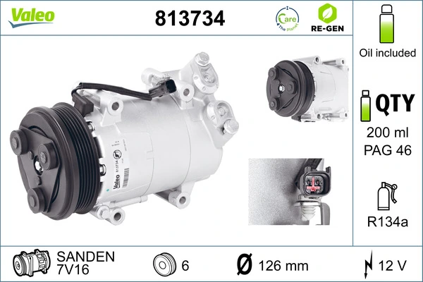 Compressor, air conditioning