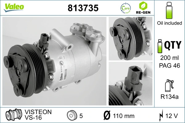 Compressor, air conditioning