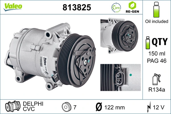 Compressor, air conditioning