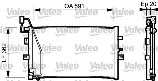 Condenser, air conditioning