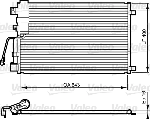Condenser, air conditioning