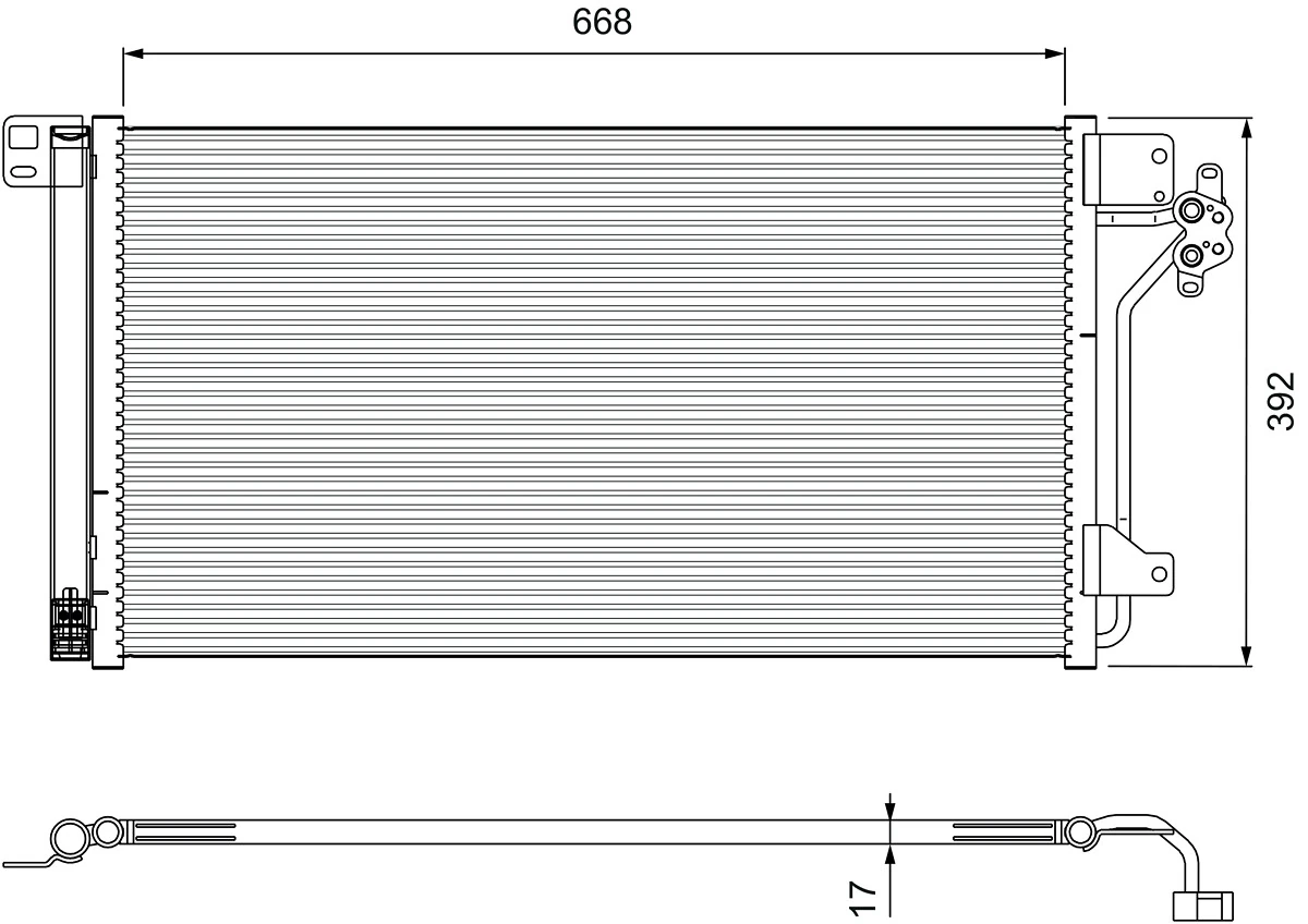 Condenser, air conditioning