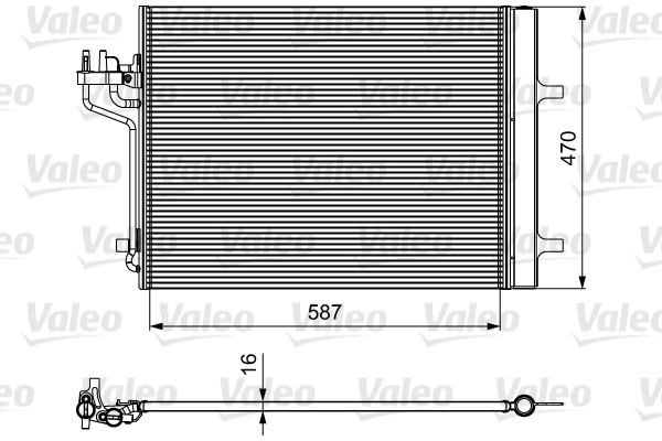 Condenser, air conditioning