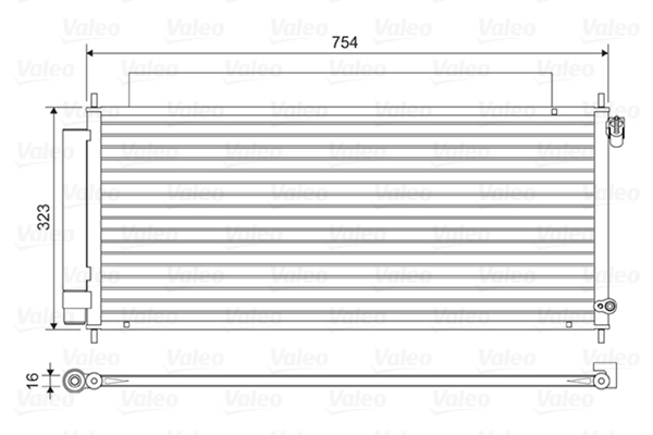 Condenser, air conditioning