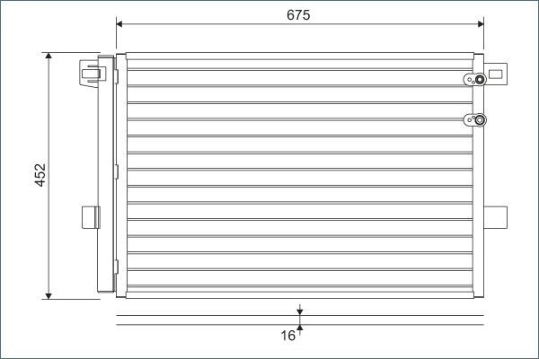Condenser, air conditioning