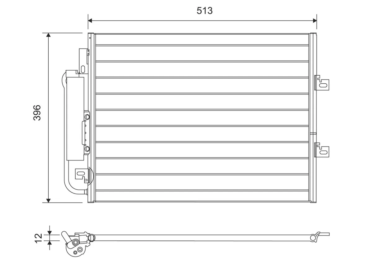 Condenser, air conditioning