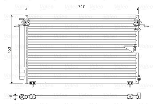 Condenser, air conditioning