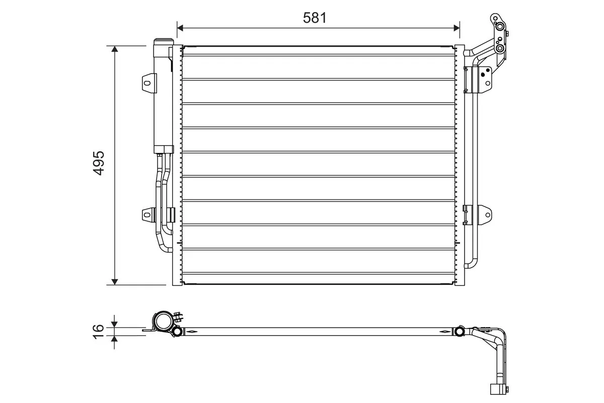 Condenser, air conditioning