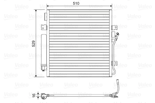 Condenser, air conditioning