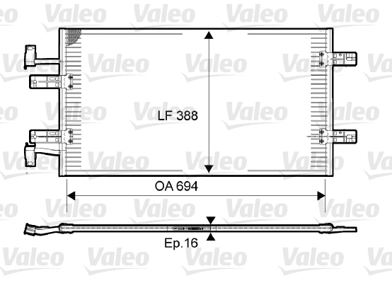 Condenser, air conditioning