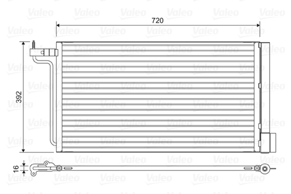 Condenser, air conditioning