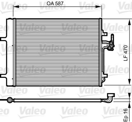 Condenser, air conditioning