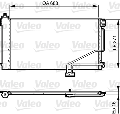 Condenser, air conditioning