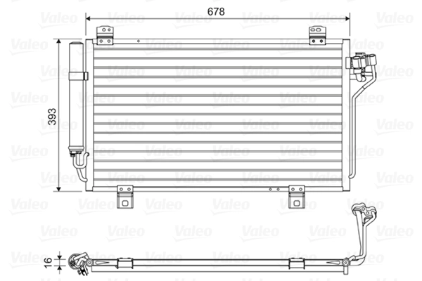 Condenser, air conditioning