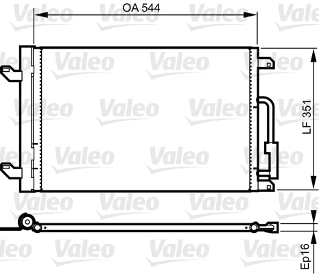 Condenser, air conditioning