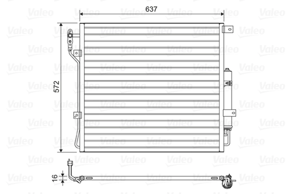 Condenser, air conditioning