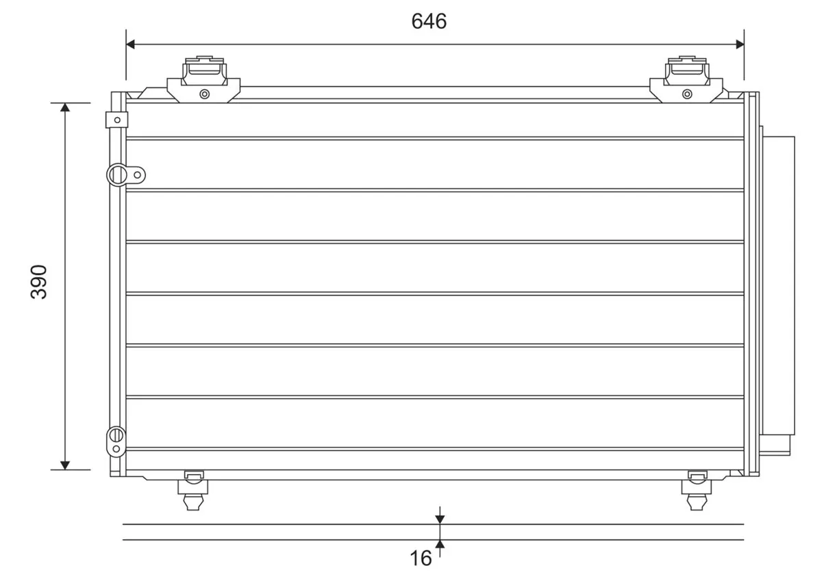 Condenser, air conditioning