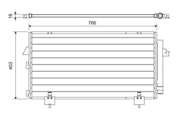 Condenser, air conditioning